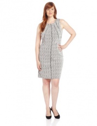 Calvin Klein Women's Plus-Size Seam Dress with Piping Calvin Klein Women's Plus-Size Seam Dress with Piping