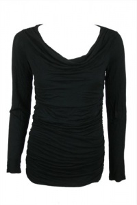 INC International Concepts Womens Long Sleeve Cowl Top INC International Concepts Womens Long Sleeve Cowl Top