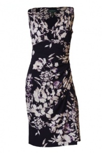 Ralph Lauren Women's Sleeveless Jersey Faux-Wrap Dress Ralph Lauren Women's Sleeveless Jersey Faux-Wrap Dress