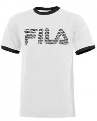 Boy's Fila Fila In Fila Athletic T-Shirt WHITE LRG REG Boy's Fila Fila In Fila Athletic T-Shirt WHITE LRG REG