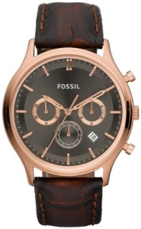 FOSSIL Ansel Leather Watch - Brown