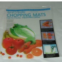 3 Flexible Chopping Mats Cutting Board Set Kitchen New 3 Flexible Chopping Mats Cutting Board Set Kitchen New
