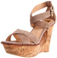 Dolce Vita Women's Orla Wedge Sandal, Grey Suede, 9 M US Dolce Vita Women's Orla Wedge Sandal, Grey Suede, 9 M US