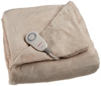Sunbeam TSM8US-R783-32A00 Microplush Heated Throw, Sand Sunbeam TSM8US-R783-32A00 Microplush Heated Throw, Sand