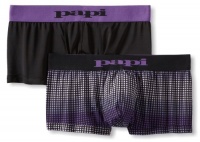 Papi Men's 2 Pack Ombre Dot Brazilian, Black/Acai, Small Papi Men's 2 Pack Ombre Dot Brazilian, Black/Acai, Small