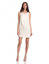 Robert Rodriguez Women's Crystal Beaded Jacquard Dress Robert Rodriguez Women's Crystal Beaded Jacquard Dress