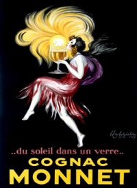 Cognac Monet Ad 9x12 Fine Art Print on Archival Paper Cognac Monet Ad 9x12 Fine Art Print on Archival Paper