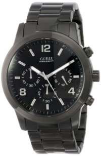 GUESS Men's U15061G1 Analog Display Quartz Black Watch GUESS Men's U15061G1 Analog Display Quartz Black Watch