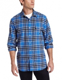 Nautica Men's Big-Tall Long Sleeve Flannel Plaid Shirt Nautica Men's Big-Tall Long Sleeve Flannel Plaid Shirt
