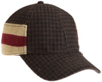 Block Headwear Men's Plaid Baseball Cap, Brown, One Size Block Headwear Men's Plaid Baseball Cap, Brown, One Size