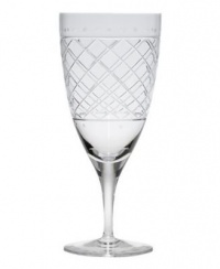 Lauren Ralph Lauren Silk Ribbon Iced Beverage Glass Lauren Ralph Lauren Silk Ribbon Iced Beverage Glass