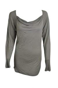 INC International Concepts Womens Long Sleeve Drape Top INC International Concepts Womens Long Sleeve Drape Top