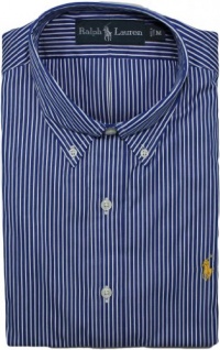 Polo Ralph Lauren Men's Custom-Fit Striped Sport Shirt Polo Ralph Lauren Men's Custom-Fit Striped Sport Shirt