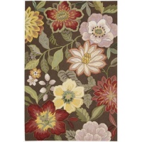 Fantasy FA18 Rectangle Rug, 5-Feet by 7.6-Feet, Chocolate Fantasy FA18 Rectangle Rug, 5-Feet by 7.6-Feet, Chocolate