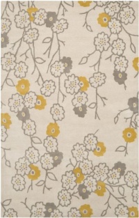 Area Rug 2x3 Rectangle Transitional Ivory Color - Surya Gramercy Rug from RugPal Area Rug 2x3 Rectangle Transitional Ivory Color - Surya Gramercy Rug from RugPal