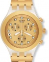 Swatch Men's SVCK4032G Stainless Steel Analog Watch with Gold Dial Watch