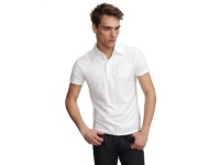 Diesel Men's Tev Short Sleeve V-Neck Tee, White, XX-Large Diesel Men's Tev Short Sleeve V-Neck Tee, White, XX-Large