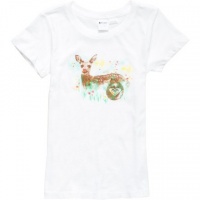 Roxy - Girls Foal Ht T-Shirt, Size: Medium, Color: Sea Salt Roxy - Girls Foal Ht T-Shirt, Size: Medium, Color: Sea Salt