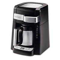 DeLonghi DCF2210TTC 10-Cup Thermal Carafe Drip Coffee Maker, Black DeLonghi DCF2210TTC 10-Cup Thermal Carafe Drip Coffee Maker, Black
