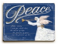 Christmas Peace 30x40 Planked Wood Sign Wall Decor Art Christmas Peace 30x40 Planked Wood Sign Wall Decor Art