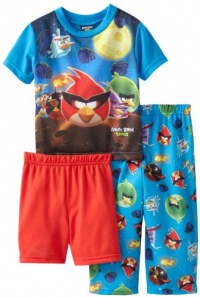 AME Sleepwear Boys Angry Birds Space Set, Blue, 2/Toddler AME Sleepwear Boys Angry Birds Space Set, Blue, 2/Toddler
