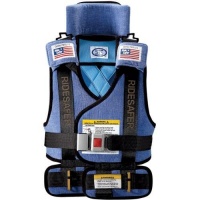 Safe Traffic System Ride Safer 2 Travel Vest, Blue, Small Safe Traffic System Ride Safer 2 Travel Vest, Blue, Small
