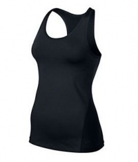 Nike Shape Tank Top with Built-In Wire-Free Bra, XL, Black