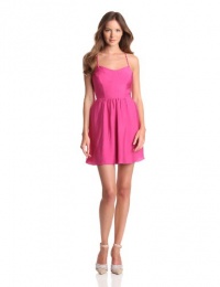 BCBGeneration Women Back Cutout Zipper Dress, Wild Rose, 6 BCBGeneration Women Back Cutout Zipper Dress, Wild Rose, 6