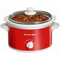 Proctor Silex 33111Y Portable Oval Slow Cooker, 1.5-Quart Proctor Silex 33111Y Portable Oval Slow Cooker, 1.5-Quart