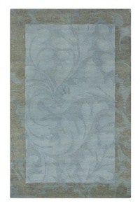 Rizzy Home PR0275 Pandora 3-Feet by 5-Feet Area Rug, Blue Rizzy Home PR0275 Pandora 3-Feet by 5-Feet Area Rug, Blue