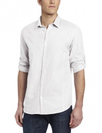Calvin Klein Sportswear Men's Long Sleeve Oxford Roll Up Calvin Klein Sportswear Men's Long Sleeve Oxford Roll Up