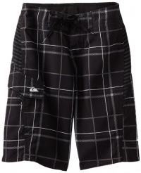 Quiksilver Boys 8-20 Lightning Strike Boardshort, Black, 30 Quiksilver Boys 8-20 Lightning Strike Boardshort, Black, 30