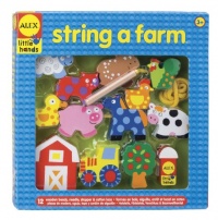 ALEX® Toys - Early Learning String A Farm -Little Hands 1486F ALEX® Toys - Early Learning String A Farm -Little Hands 1486F