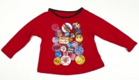 Rocawear Infant Girls Red Grenadine Long Sleeve Shirt (18M) Rocawear Infant Girls Red Grenadine Long Sleeve Shirt (18M)