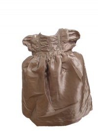 Dkny Dress Short Sleeves Little/girls Size 4 ( Toddler ) Gold Dkny Dress Short Sleeves Little/girls Size 4 ( Toddler ) Gold