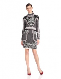 Rachel Roy Collection Women's Lion Jacquard Sweater Dress