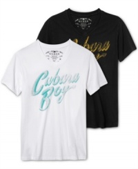 Let the ladies of the world know you're down to help when needed with this rad tee from Guess. Let the ladies of the world know you're down to help when needed with this rad tee from Guess.