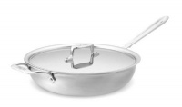 All-Clad d5 Stainless Steel 4 Quart Essential Pan with Lid All-Clad d5 Stainless Steel 4 Quart Essential Pan with Lid