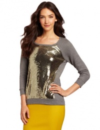 Patterson J. Kincaid Women's Libra Sequin Top, Gold, X-Small Patterson J. Kincaid Women's Libra Sequin Top, Gold, X-Small