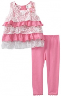 Young Hearts Baby-girls Infant 2 Piece Floral Legging Set Young Hearts Baby-girls Infant 2 Piece Floral Legging Set