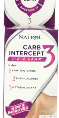 Natrol Carb Intercept 3 , 60 Count Capsules Natrol Carb Intercept 3 , 60 Count Capsules