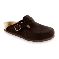 These Birkenstock men's sandals put the relaxation back into your weekend rotation in the form of smooth slip-on clogs for men. These Birkenstock men's sandals put the relaxation back into your weekend rotation in the form of smooth slip-on clogs for men.