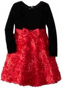 Bonnie Jean Girls 2-6X Stretch To Floral Bonaz Skirt, Red, 5 Bonnie Jean Girls 2-6X Stretch To Floral Bonaz Skirt, Red, 5