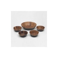 Noritake Kona Wood 5-Piece Salad Set Noritake Kona Wood 5-Piece Salad Set