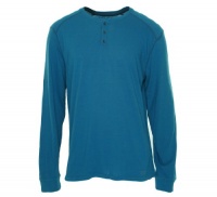 Calvin Klein Jeans Men's Solid Long Sleeve Henley Top Calvin Klein Jeans Men's Solid Long Sleeve Henley Top
