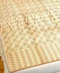 Martha Stewart Bedding, KING Sleep Wise 5 Zone Foam Toppers Martha Stewart Bedding, KING Sleep Wise 5 Zone Foam Toppers