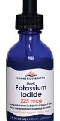 Marine Biotherapies Liquid Potassium Iodide, 225 mcg, 2-Ounce Marine Biotherapies Liquid Potassium Iodide, 225 mcg, 2-Ounce