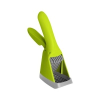 Boon Slicer Hand-Held Fruit and Vegetable Slicer,Green Boon Slicer Hand-Held Fruit and Vegetable Slicer,Green