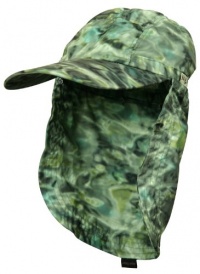 Aqua Design Mens Sun Protection Camo Long Bill Fishing Cap with Neck Cape Aqua Design Mens Sun Protection Camo Long Bill Fishing Cap with Neck Cape
