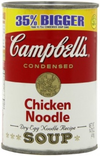 Campbell's Chicken Noodle Soup, 14.75 Ounce Cans (Pack of 12) Campbell's Chicken Noodle Soup, 14.75 Ounce Cans (Pack of 12)